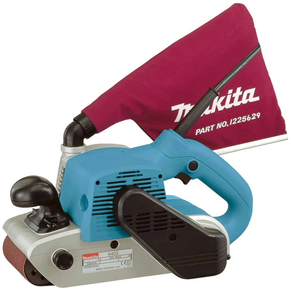 Makita 9403J Bandschleifer 100 mm 1.200 W im MAKPAC