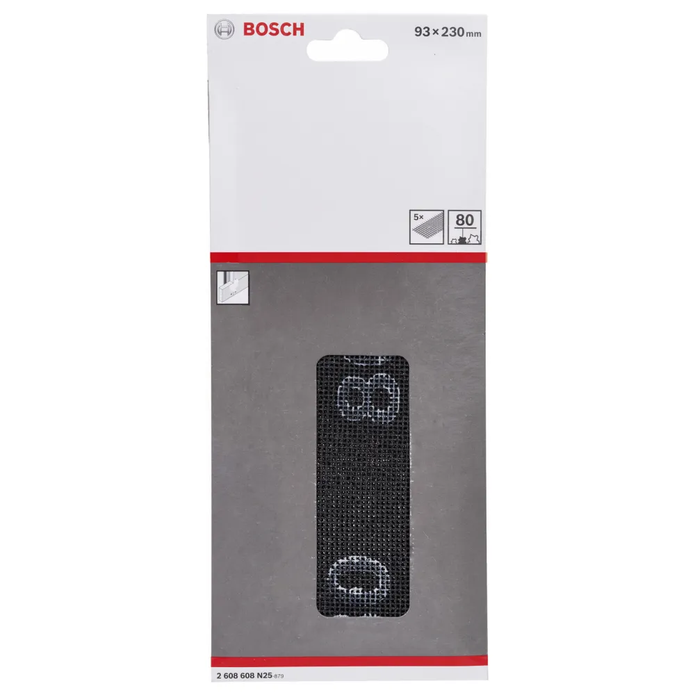 Bosch Handschleifgitter 93 x 230 mm 80 - 2608608N25