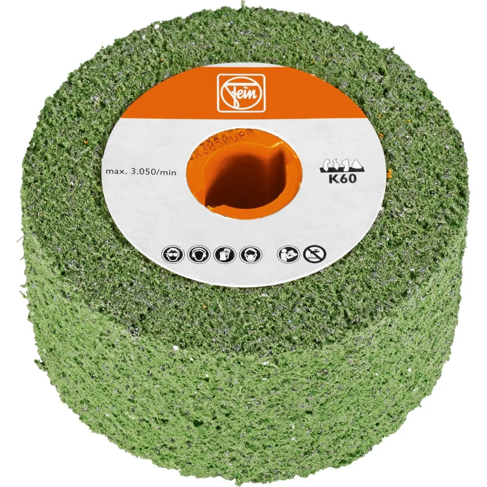 Fein Elastische Schleifwalze Bohrung 19 mm 100 x 100 mm mittel - 63721006012