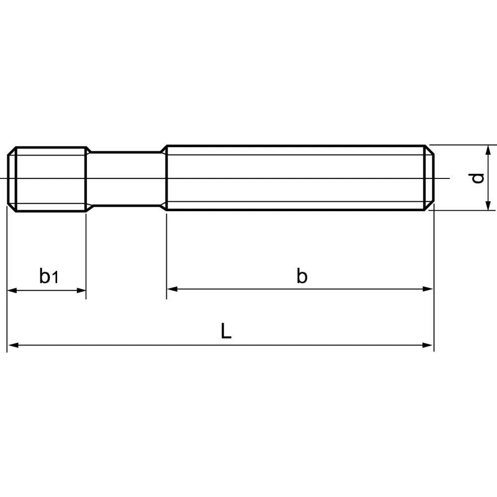 AMF Stiftschraube DIN 6379 M10 x 80 mm - 84830