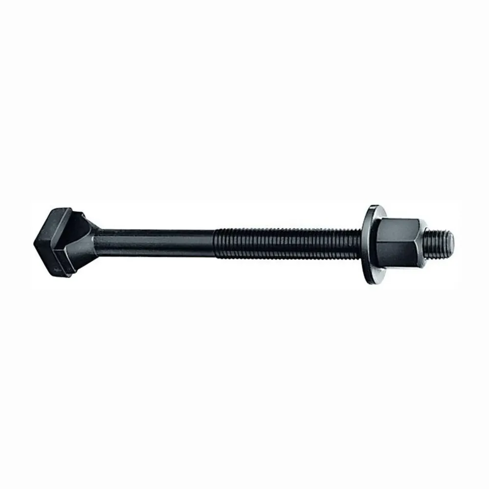 AMF T-Nutenschraube DIN 787 T-Nut 28 mm M24 Länge 160 mm mit Mutter und Scheibe - 81109