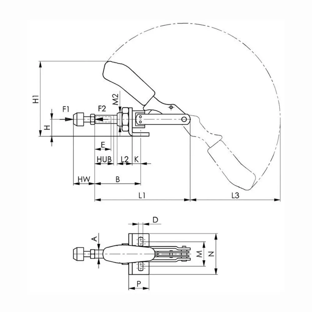 AMF Schubstangenspanner Nr. 6841 Größe 5 - 94151