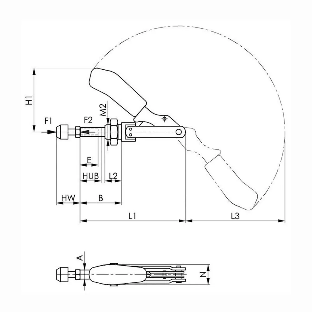AMF Schubstangenspanner Nr. 6844 Größe 5 - 94334