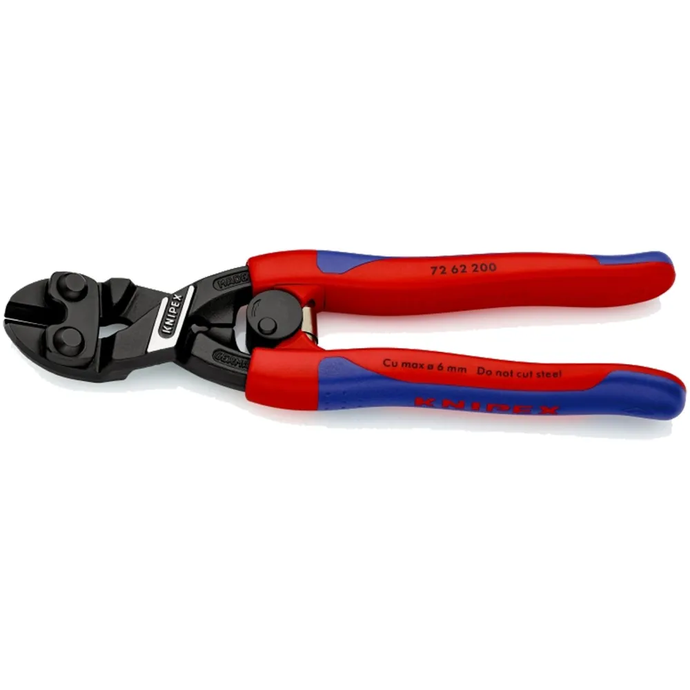 Knipex Kraft-Bündigschneider für Weichmetall und Kunststoff - 7262200