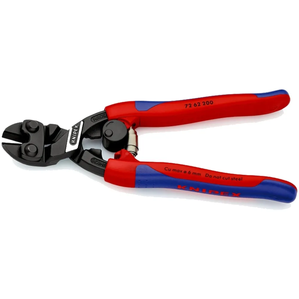 Knipex Kraft-Bündigschneider für Weichmetall und Kunststoff - 7262200
