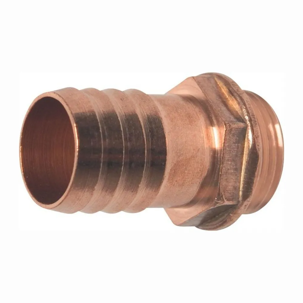 bevo MEGA Schlauchtülle Messing Schlauchgröße 25 mm AG 6kant - 411825