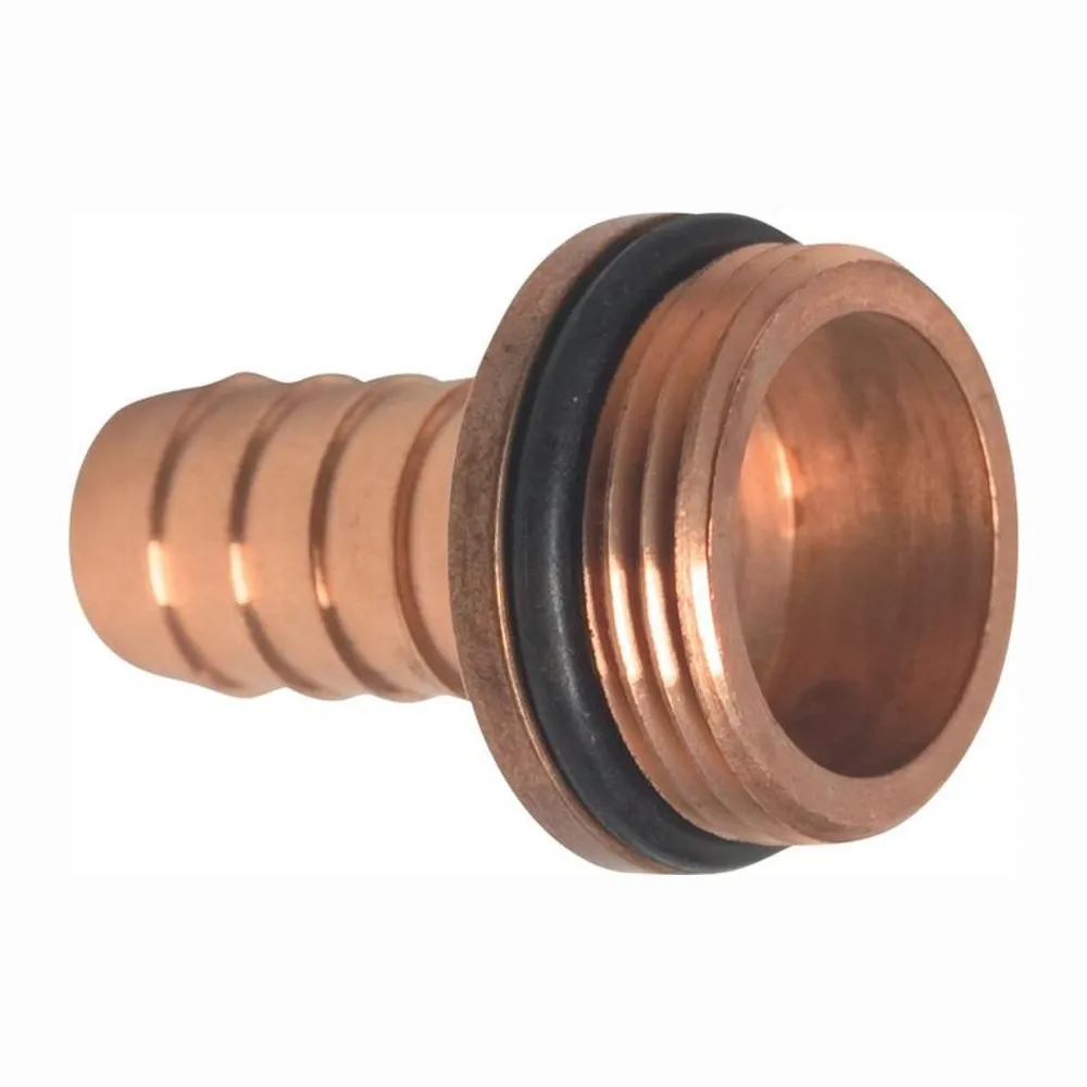 bevo MEGA Schlauchtülle Messing Schlauchgröße 25 mm AG O-Ring - 411708