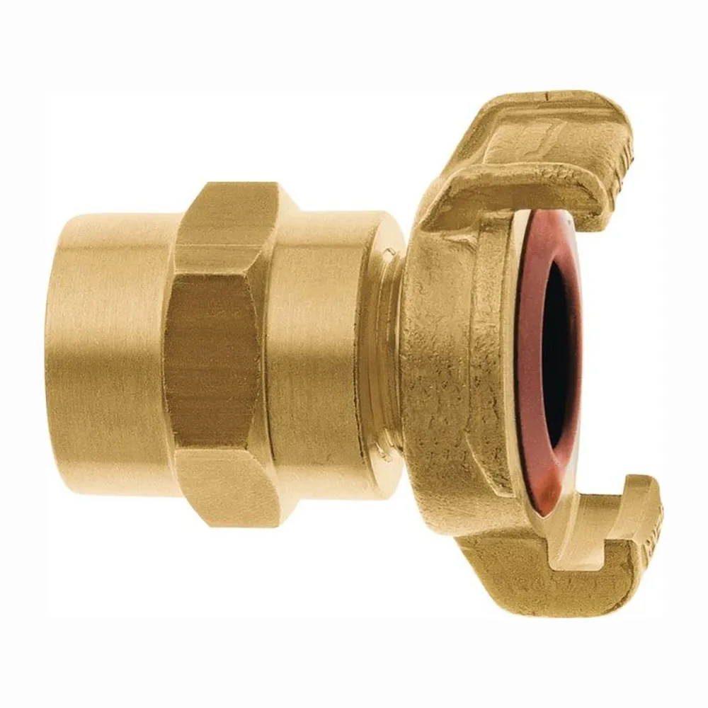 GEKA Schlauchstück plus XK Messing Schlauchgröße 13 mm - 11010