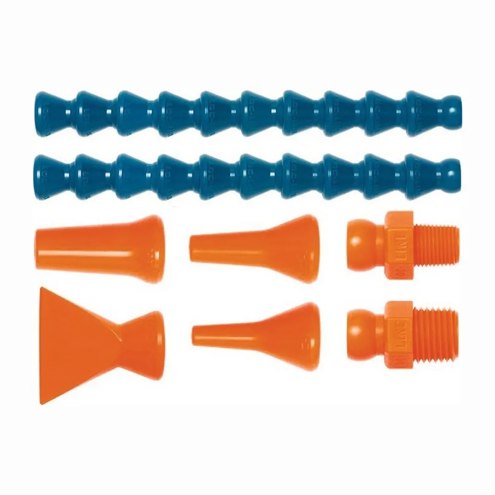 LOC-LINE Kühlmittelgelenkschlauchset Größe 1/4″ 8tlg. - L40415