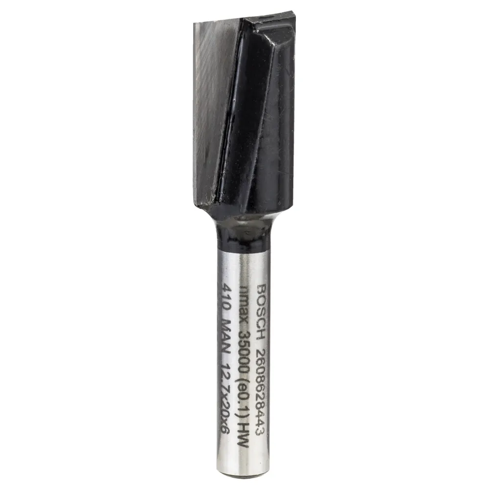 Bosch Nutfräser Standard Wood 6 mm D1 12,7 mm L 19,5 mm G 51 mm - 2608628443