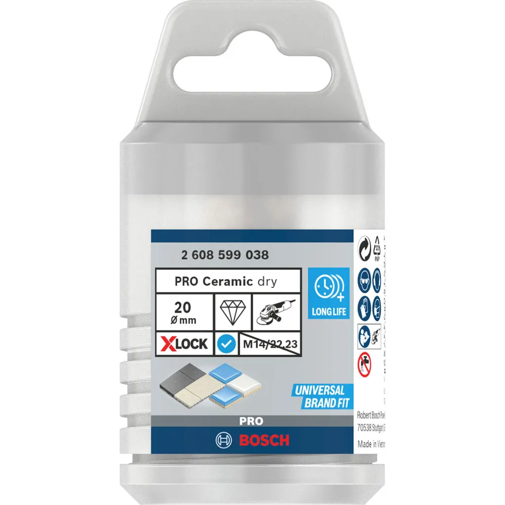 Bosch PRO Ceramic dry X-Lock Fräser 20 x 35 mm - 2608599038
