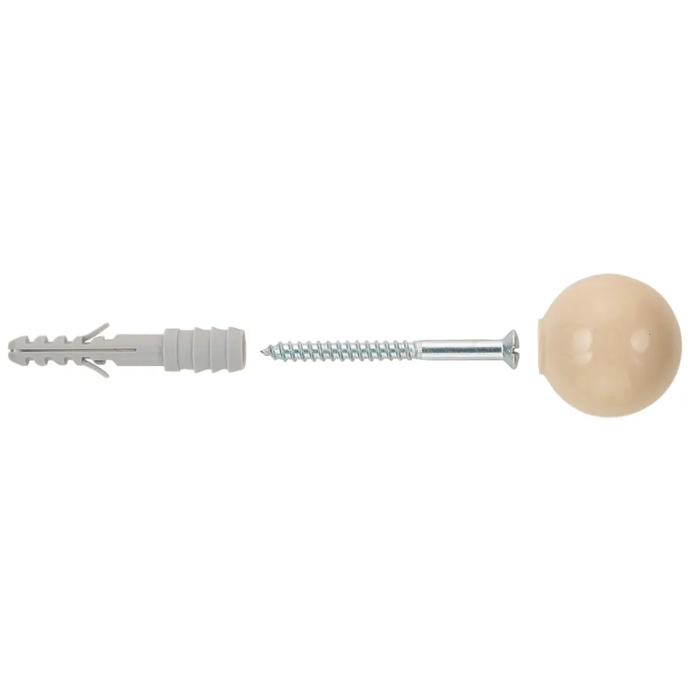 Fischer 5x Türstopper TS 8 S schwarz - 060539