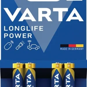VARTA Batterie Longlife Power 1,5 V AAA-AM4-Micro 1.240 mAh LR03 4903 - 4903121414