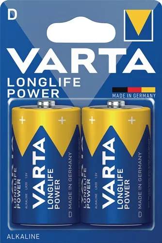 VARTA Batterie Longlife Power 1,5 V D-AM1-Mono 16.500 mAh LR20 4920 - 4920121412