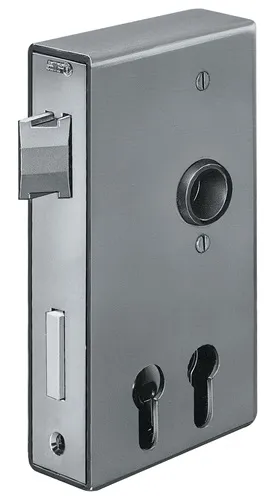 AMF Schlosskasten 140D-PZ DIN L/R Maß A40xB94,5xC173mm Dornm.30/60mm - 14407