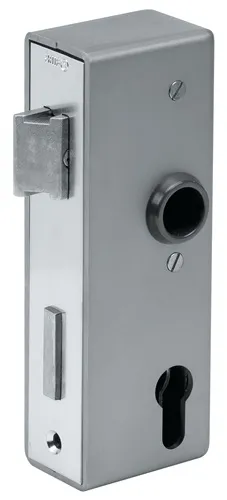 AMF Schlosskasten 141U,blk DIN L/R Maß A40xB60xC173mm Dornm.40mm - 10629