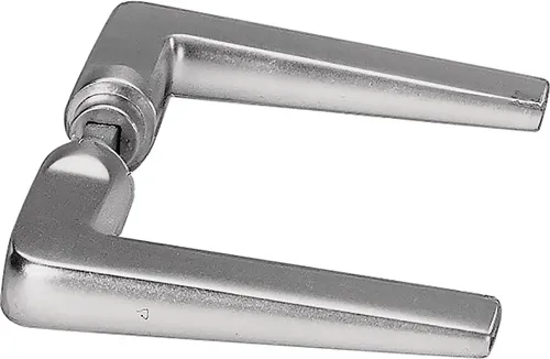 AMF Türdrückerpaar 465 Alu.105 o.Rosetten VK 8mm - 15420