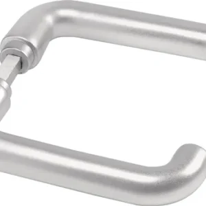 AMF Türdrückerpaar 475 Alu.105 o.Rosetten VK 8mm - 11395