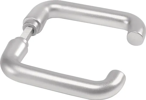 AMF Türdrückerpaar 475 Alu.105 o.Rosetten VK 8mm - 11395
