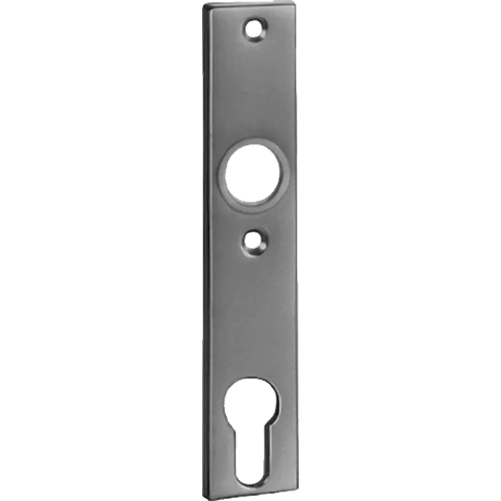 AMF Zylinderkurzschild 497Z LM F1/silberf.PZ 72mm - 16022