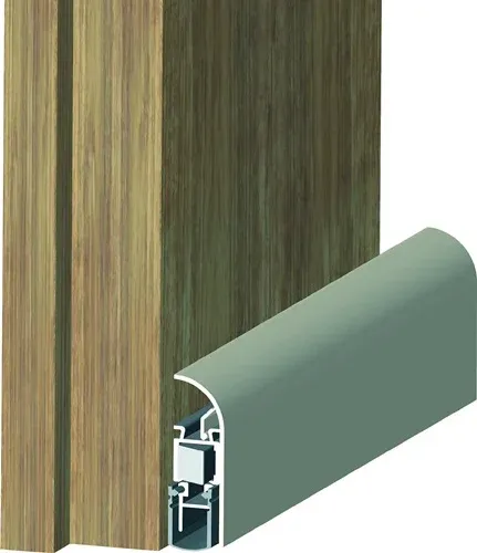 athmer Türdichtung Schall-Ex Applic 1-s.L.1055mm Alu.weiß HLT - 1-668-1055
