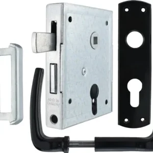 BEVER Universal-Kastenschloss DIN L/R BB hebende F 60mm - 89BK