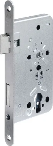 BKS Behörden-Einsteckschloss 0615 PZW 20/60/72/8mm DIN L VA rd Kl 5 - B-06150-13-L-8