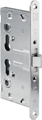 BKS FS-Einsteckschloss 1125 PZW 24/65/72/9mm DIN L/R verz.rd - B-11250-00-U-2
