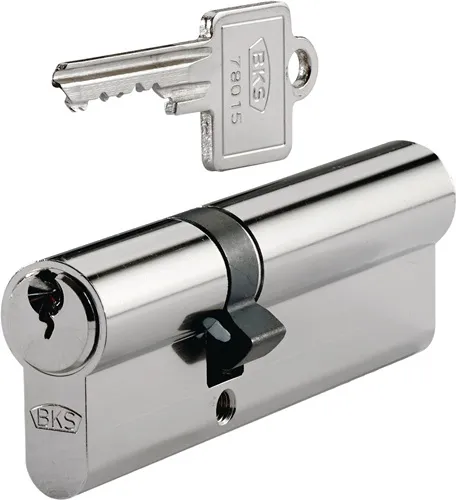 BKS Profildoppelzylinder PZ 8812 35/50mm NuG beids.Anz.Schlü.3 versch.-schl - B 8812 0029