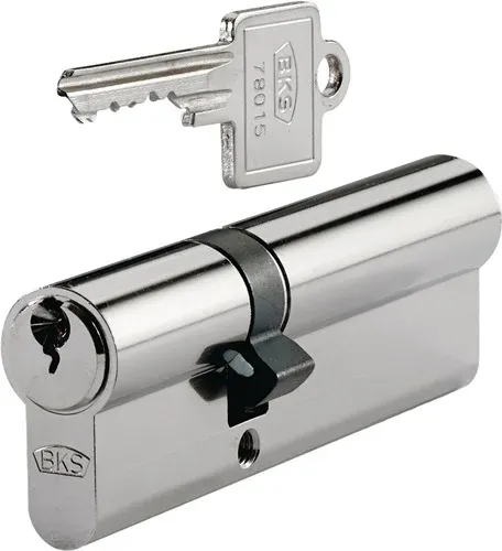 BKS Profildoppelzylinder PZ 8812 55/60mm NuG beids.Anz.Schlü.3 versch.-schl - B 8812 0066
