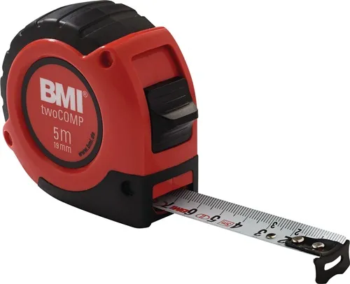 BMI Taschenrollbandmaß twoComp L.3m B.16mm mm/cm EG II ABS m.Magnet SB - 472341021M