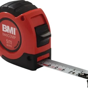 BMI Taschenrollbandmaß twoComp L.8m B.25mm mm/cm EG II ABS m.Magnet SB - 472841021M