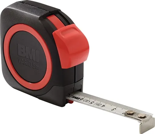 BMI Taschenrollbandmaß VARIO L.5m B.16mm mm/cm EG II ABS Automatic - 411541120