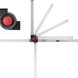 BMI Winkelmessgerät WINKELSTAR Messber.0-270Grad Schenkel-L.80x60cm - 715 060 080
