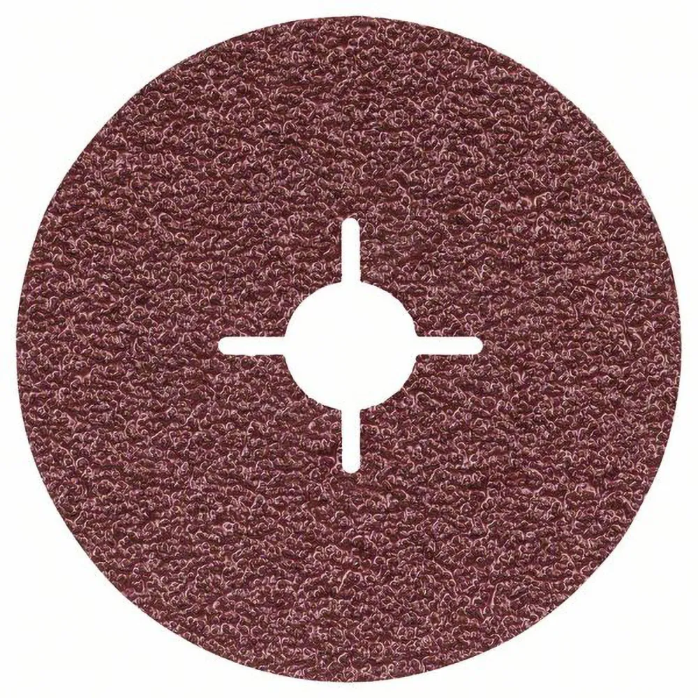 Bosch Fiberschleifscheibe R444 Expert Metal, Korund, 115 mm, 22,23 mm, 24 - 2608605464