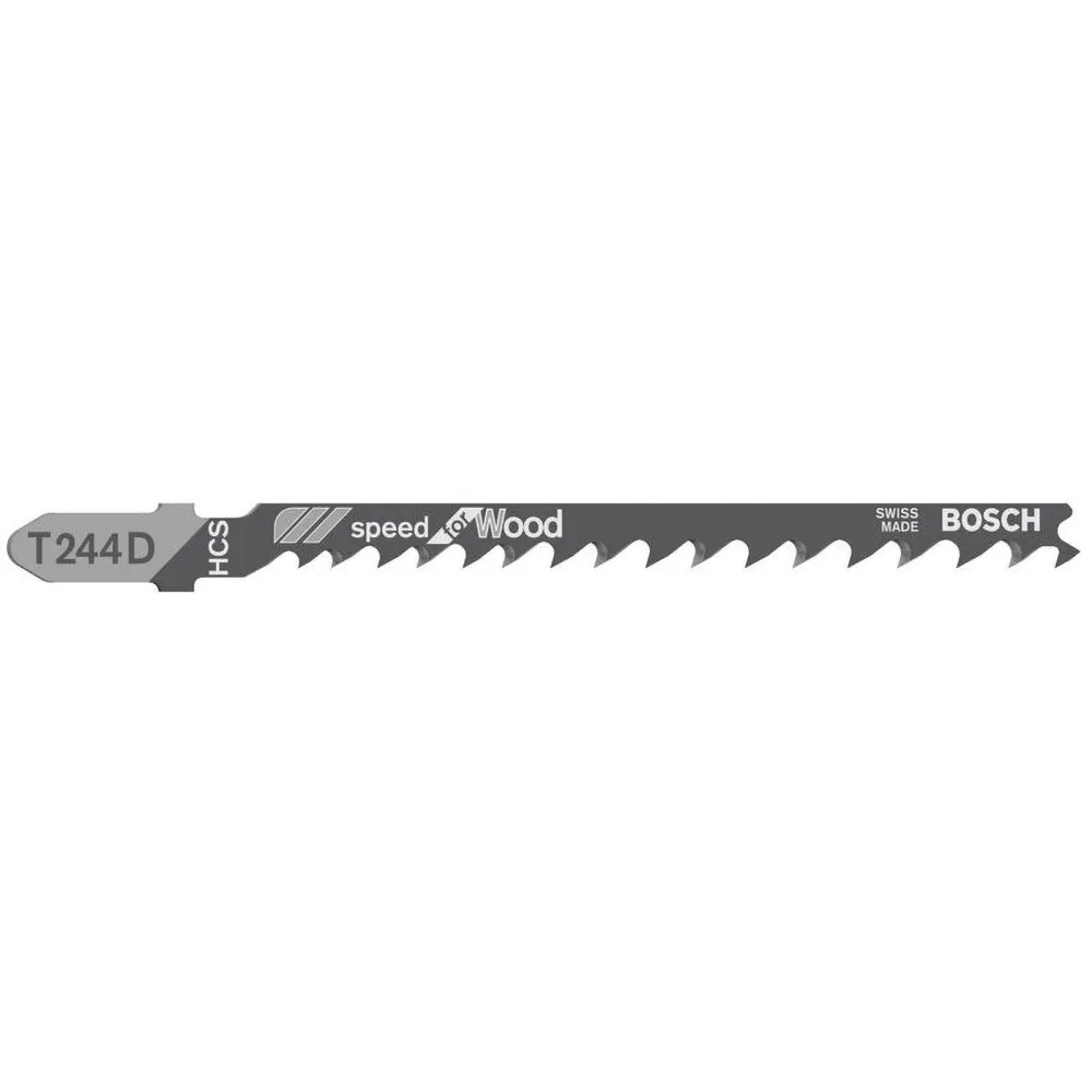 Bosch Stichsägeblatt T 244 D Speed Wood, 3er-Pack - 2608630879