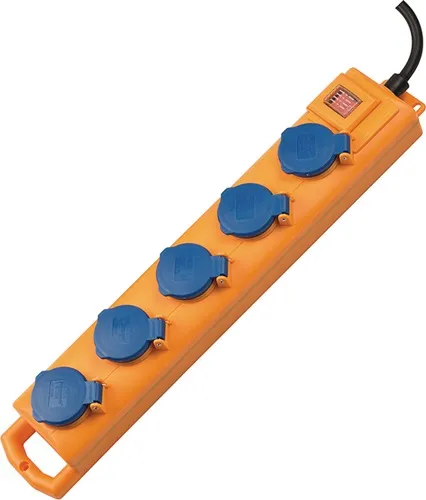 BRENNENSTUHL Steckdosenblock Super Solid SL 554 16 230 V Steckd.5 2m H07RN-F 3x1,5 mm² - 1159900205