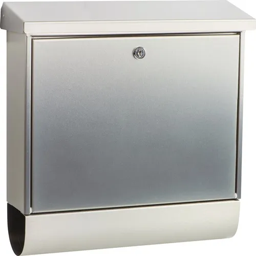 BURG-WÄCHTER Briefkasten InoxStar 4710 Ni H.315mm B.380mm T.115mm VA - 4710 NI