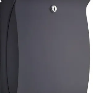 BURG-WÄCHTER Briefkasten Swing 4906 Si H.419mm B.271mm T.129mm silber Ku.DIN C4 - 4906 SI