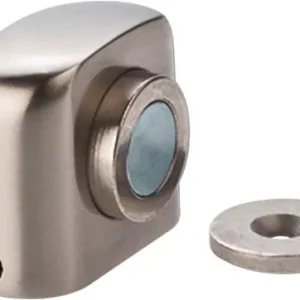 BURG-WÄCHTER Magnet-Türpuffer TBM 2430 H.30mm LM VA-Optik Dübelmontage - TBM 2430 NI SB