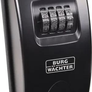 BURG-WÄCHTER Schlüsseltresor Key Safe 20 H135xB83xT46mm Zahlenschl.Anz.Hak.1 - KEYSAFE 20 SB