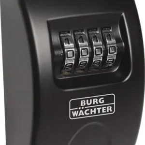 BURG-WÄCHTER Schlüsseltresor Key Safe 10 H85xB61xT39mm Zahlenschl.Anz.Hak.1 - KEYSAFE 10 SB