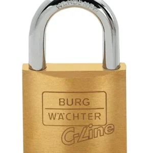 BURG-WÄCHTER Zylindervorhangschloss 222 45 Schlosskörper-B.45mm MS versch.-schl - 222/45