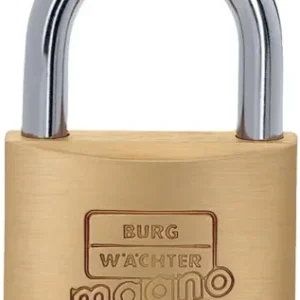 BURG-WÄCHTER Zylindervorhangschloss 400 E Magno/50 Schlosskörper-B.50mm MS versch.-schl. - 06210 4