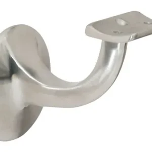 DENI Handlaufträger VA ma D.Wandplatte 55mm gewölbte Auflage - 5230 0000 83
