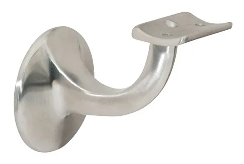 DENI Handlaufträger VA ma D.Wandplatte 55mm gewölbte Auflage - 5230 0000 83