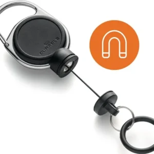 DURABLE Cliphalter JoJo für kleine Desinfektionsflaschen Band-L. 600 mm schwarz - 836901