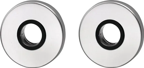 edi Dr.-Ros.051 VA F00 Schildst.8mm Drückerloch rd - 1051/0000/00