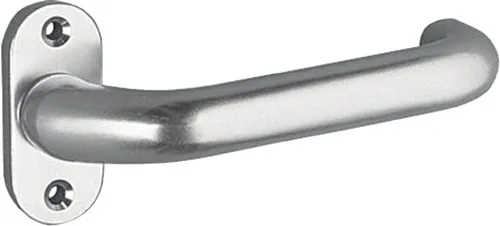 edi Profiltürdrückerlochteil 1308/0800 Alu.F1 ov.8mm gekr - 1308/0000/01