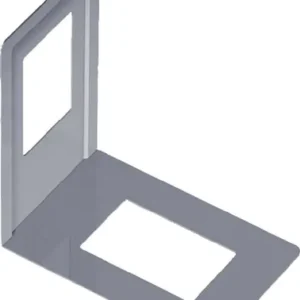 ELEMENT SYSTEM Bücherstütze weiß einteilig L.130mm H.120mm - 10803-00000